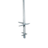 close-up of 5" diameter bladed auger on white background