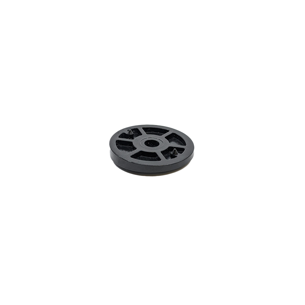 back of a round snap'n stack adapter