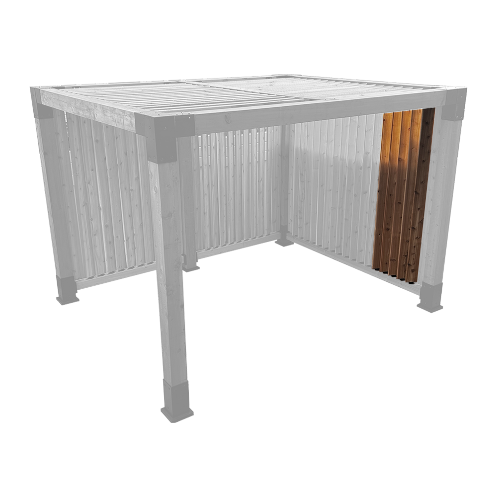 louver top extension kit vertical