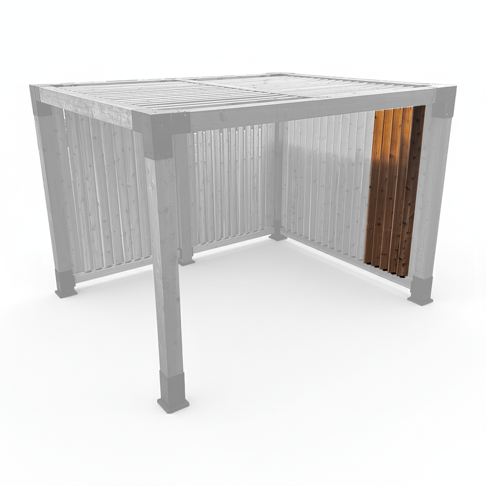 louver top extension kit vertical