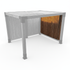 base pergo-louver kit with wall panel/kit's worth of hardware highlighted 