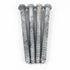 3/8x5" Galv. Hex Head Lag Screws (4 pcs)