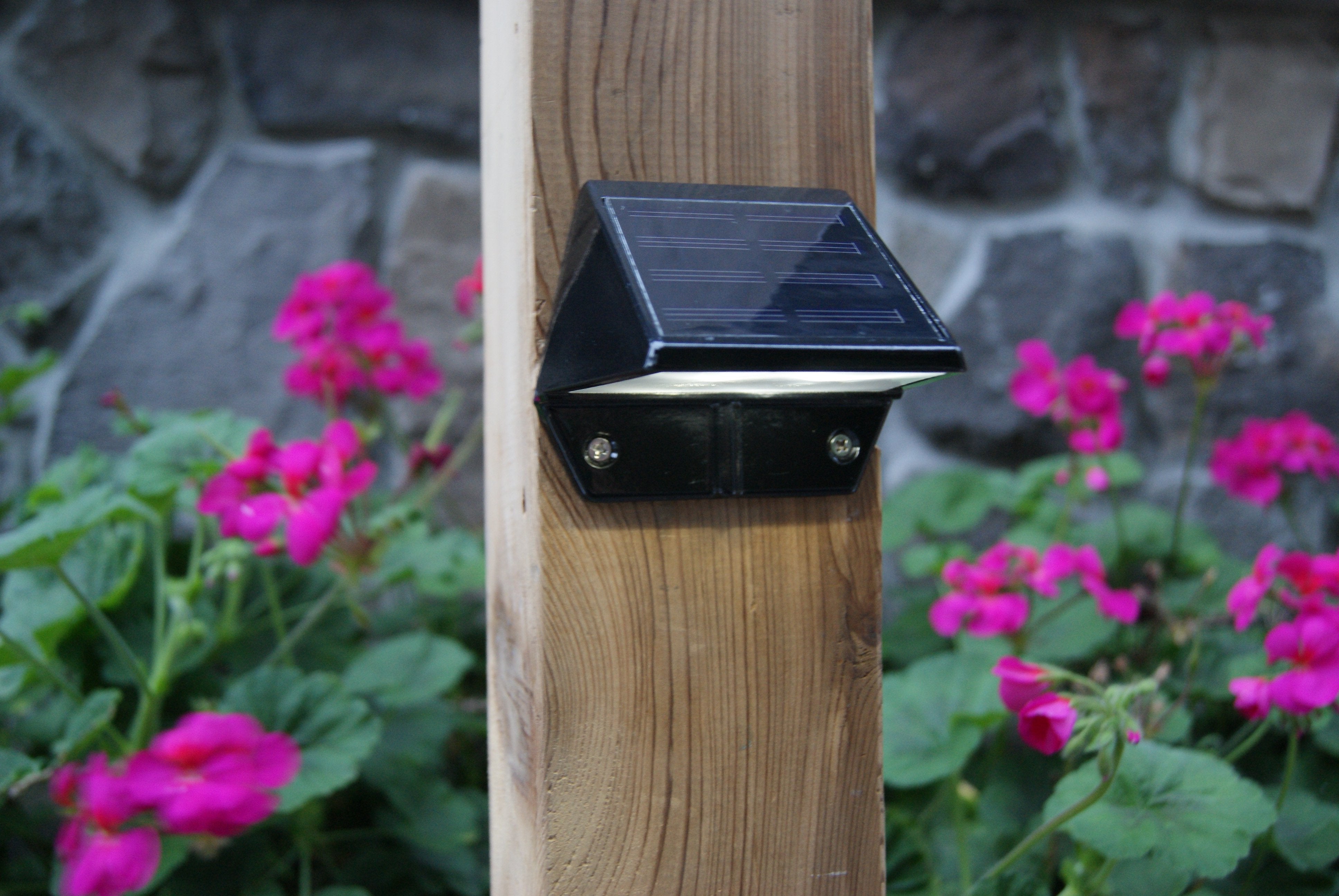 Classy Deck and Wall Solar Light