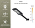 Classy Powerful Solar Security Street Light